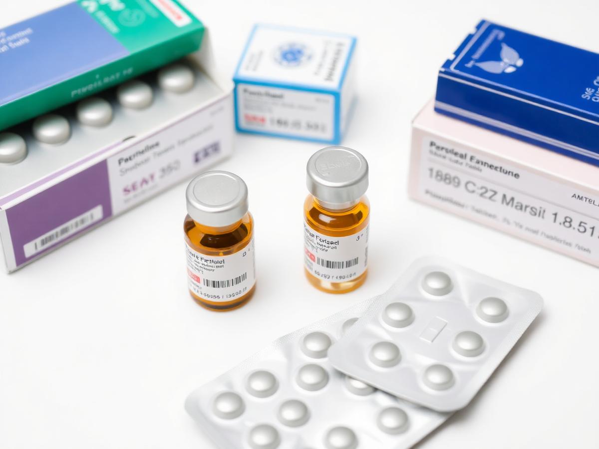 Rótulos com códigos em embalagens de medicamentos