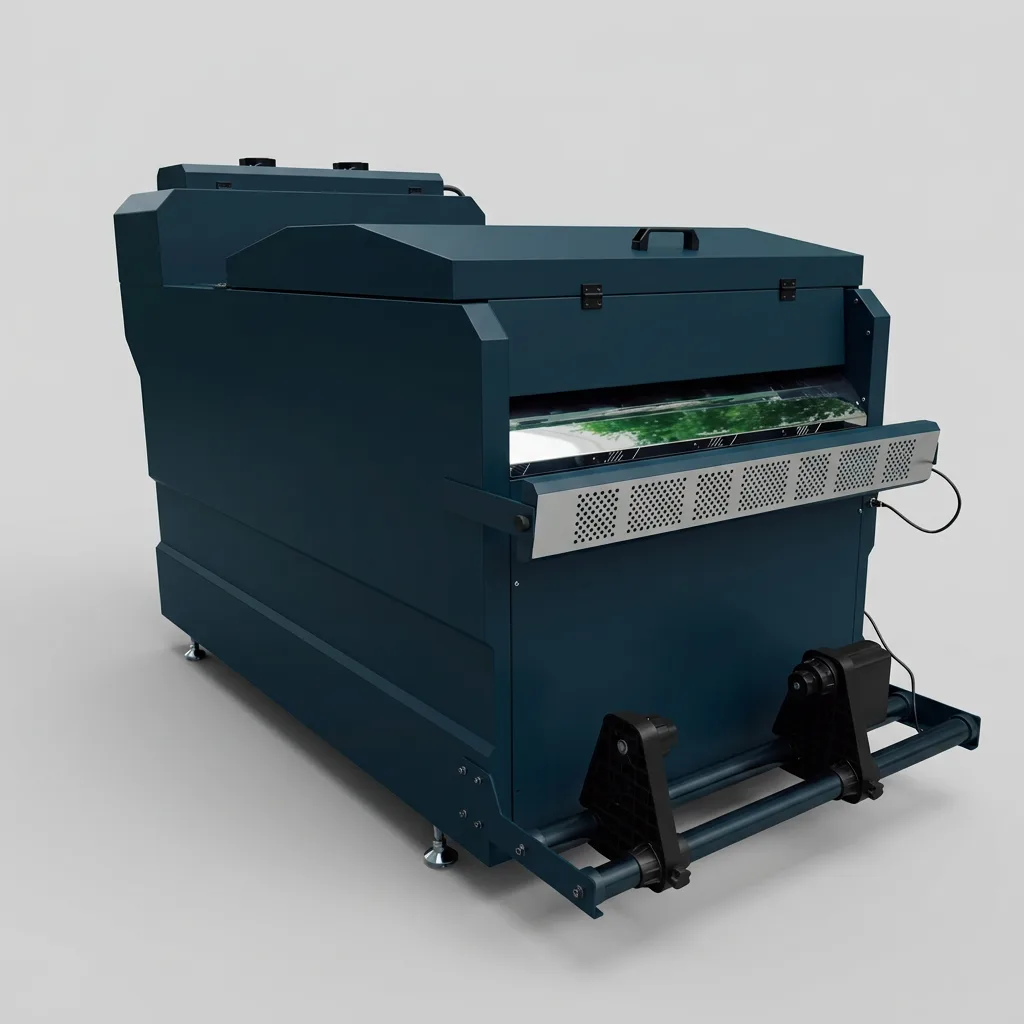 PowderPrime Automatic — Aplicação de pó e cura automática para DTF